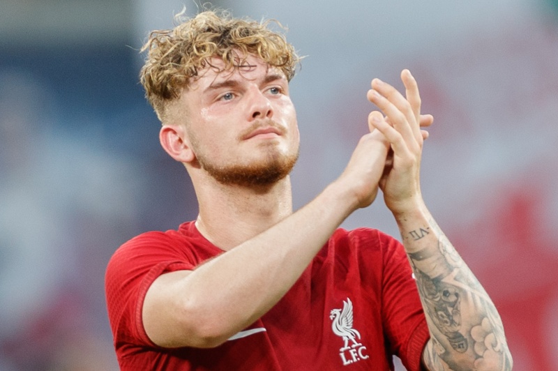 Harvey Elliot spelar i Premier League för Liverpool